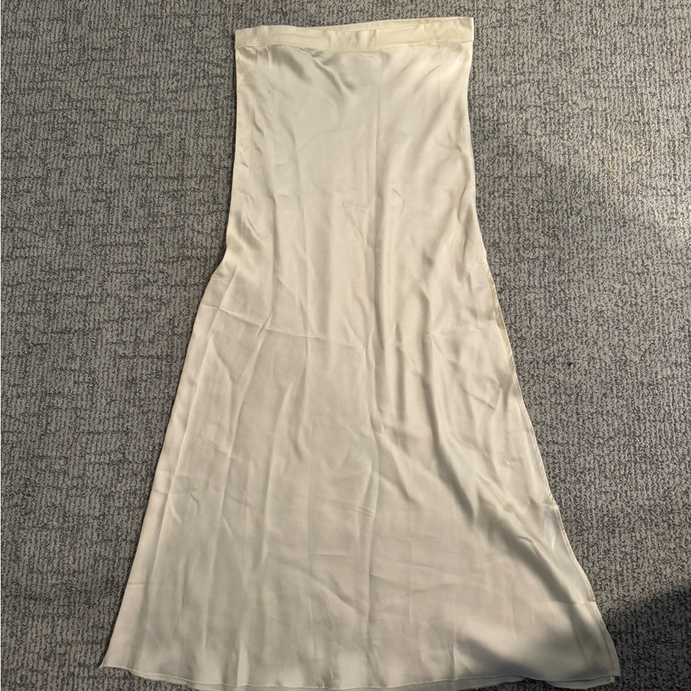 Free people silk skirt
